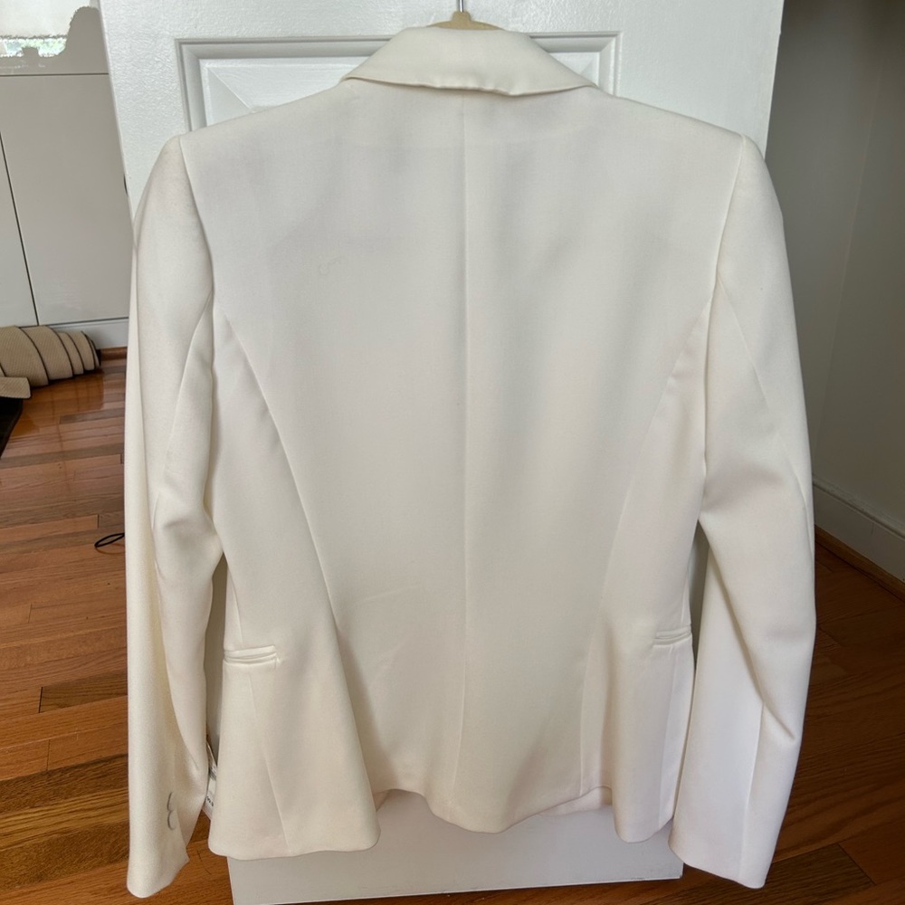 Zara White Blazer